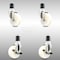 Service Caster 4 Inch 316SS Nylon Wheel Swivel 1-3/4 Inch Expanding Stem Caster Brake SCC, 2PK SCC-SS316EX20S414-NYS-2-TLB-2-134 - alternate 1
